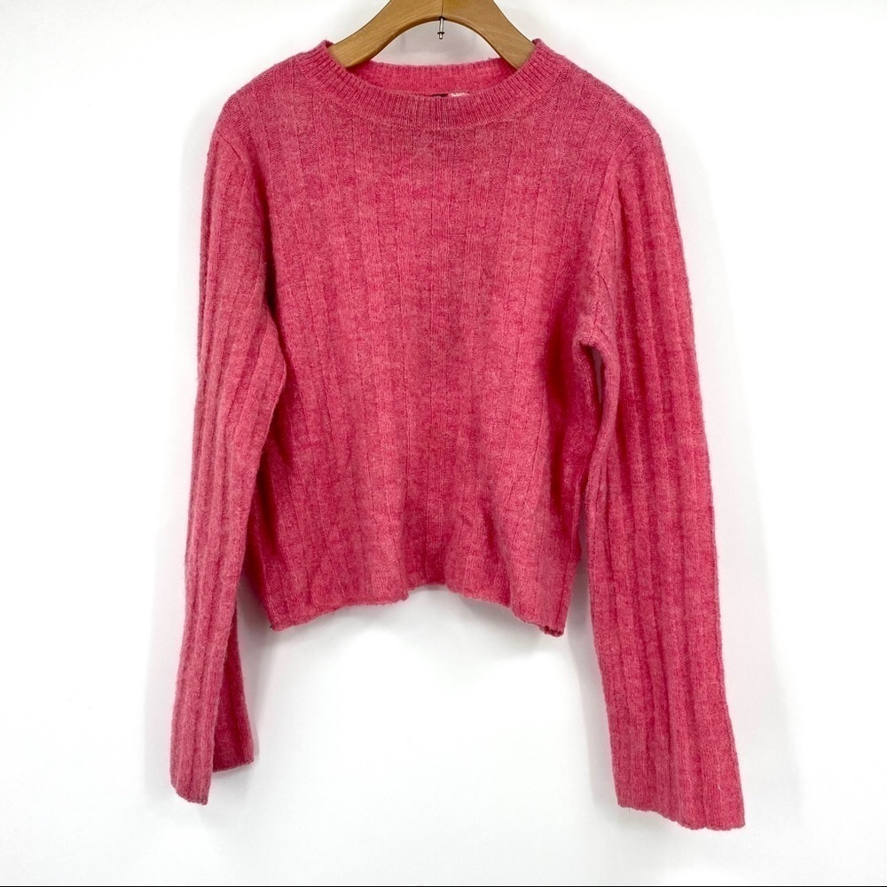 H&M Divided cropped wool alpaca blend sweater XS